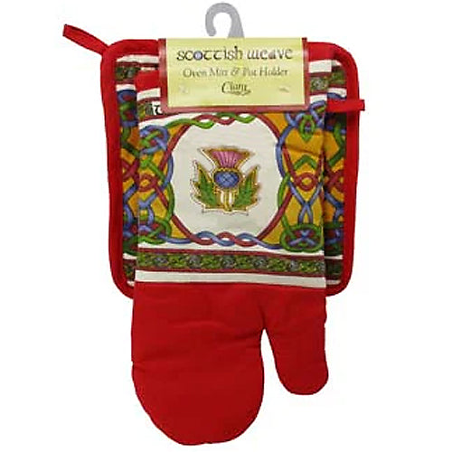 Scotland Oven Mitt & Pot Holder