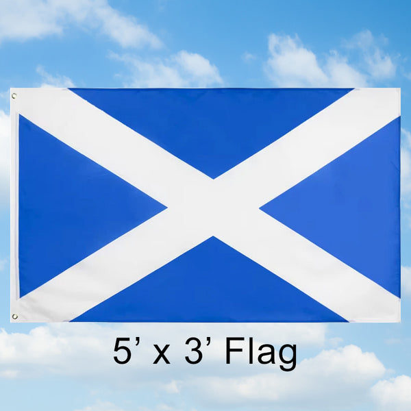 5' x 3' Scottish Flag