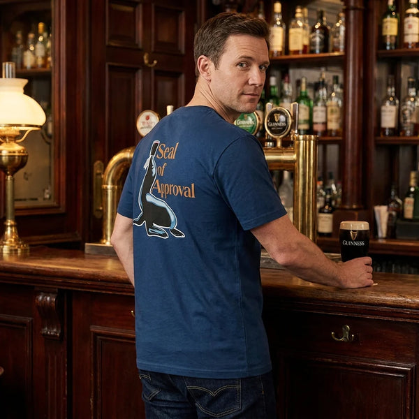 Guinness Gilroy Seal Tee – Blue
