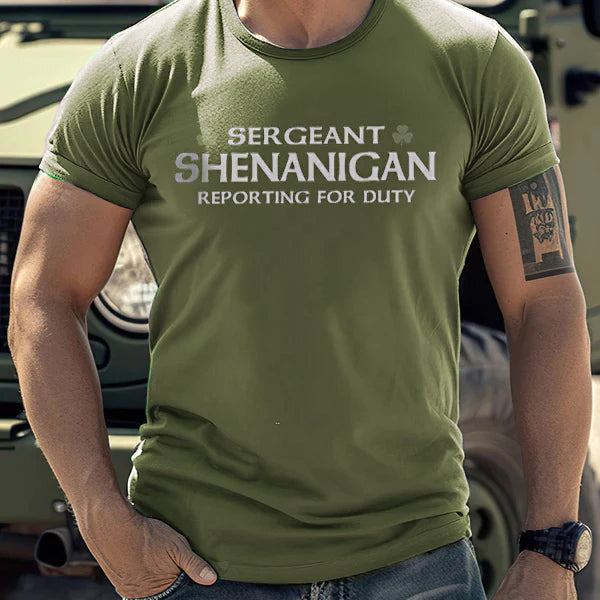 Sergeant Shenanigan T-Shirt