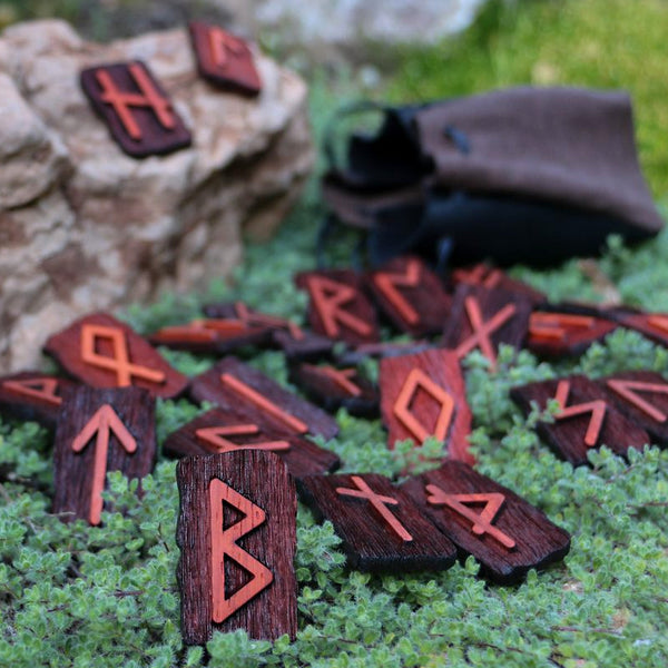 Rune Sets Viking Home Decor | Vikings Artwork | Norse Wall Art ...