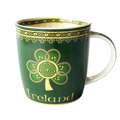 Ireland - Shamrock Spiral Mug