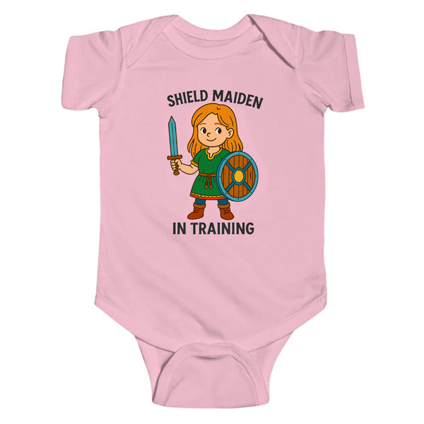 Shield Maiden in Training Baby Bodysuit