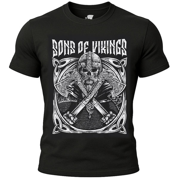 Skull and Axes T-Shirt