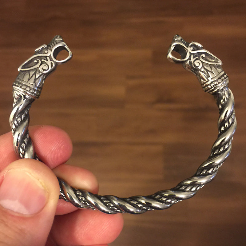 Wolf Bracelet - Stainless Steel