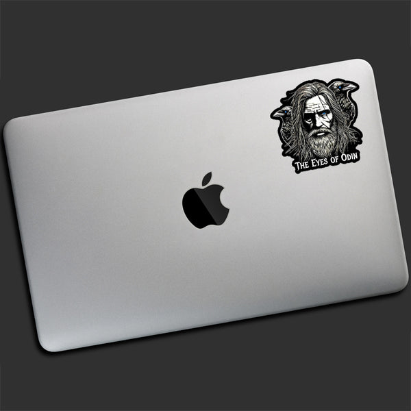 The Eyes of Odin Sticker | Alfather Norse Mythology Stickers / Ravens ...