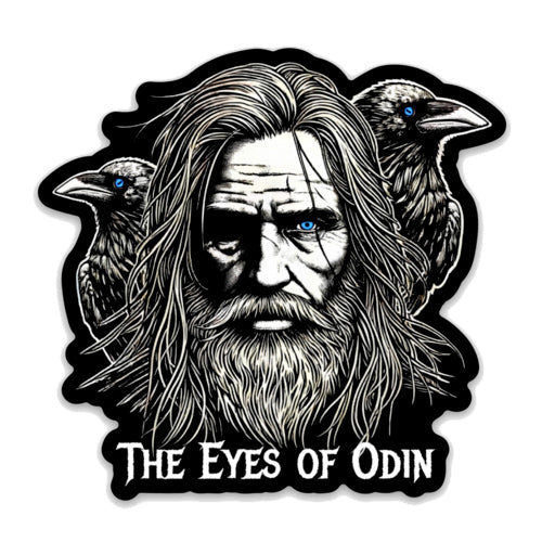 Eyes of Odin Sticker