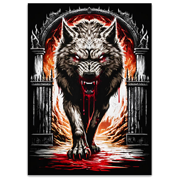 Garm (Hound of Hel) Sticker