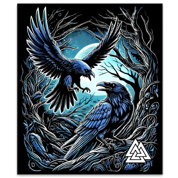 Norse Ravens Sticker