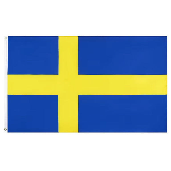 5' x 3' Swedish Flag