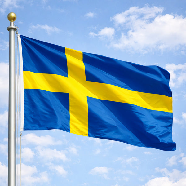 5' x 3' Swedish Flag