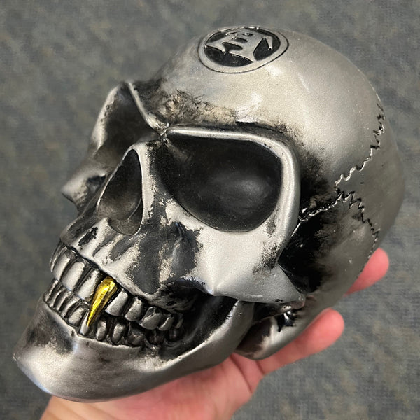 Large (Life Size) Silver Skull