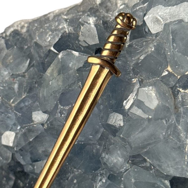 Viking Sword Pendant - Bronze