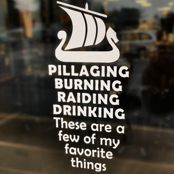 Large Viking Sticker