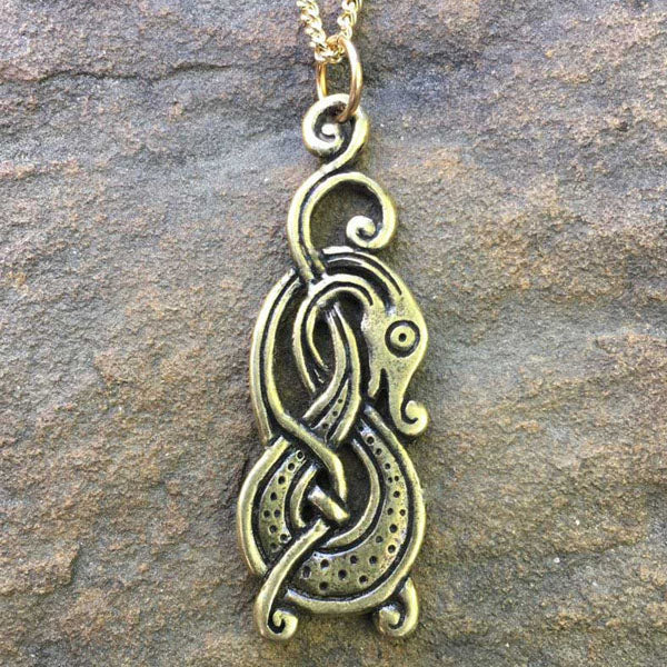 Bronze Dragon Pendant