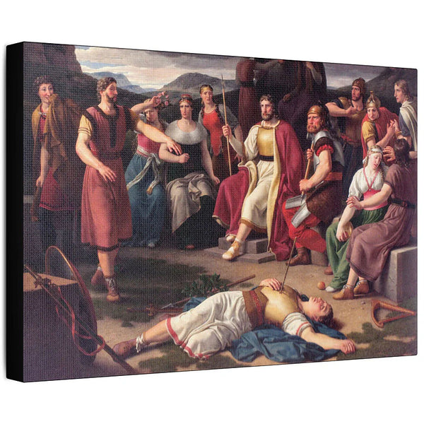 The Death of Baldur - Canvas Art