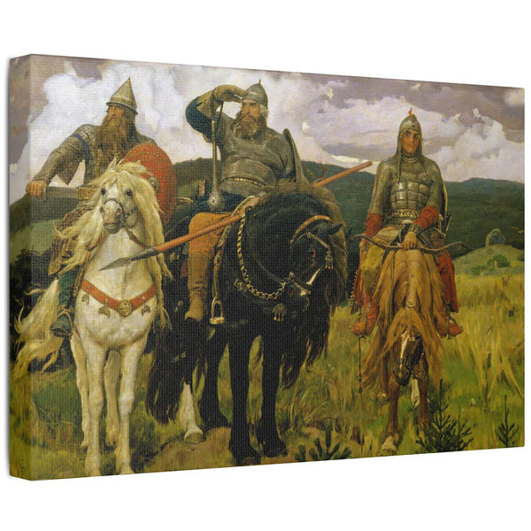 The Three Bogatyrs - Canvas Art