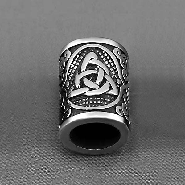 Triquetra Bead - Stainless Steel