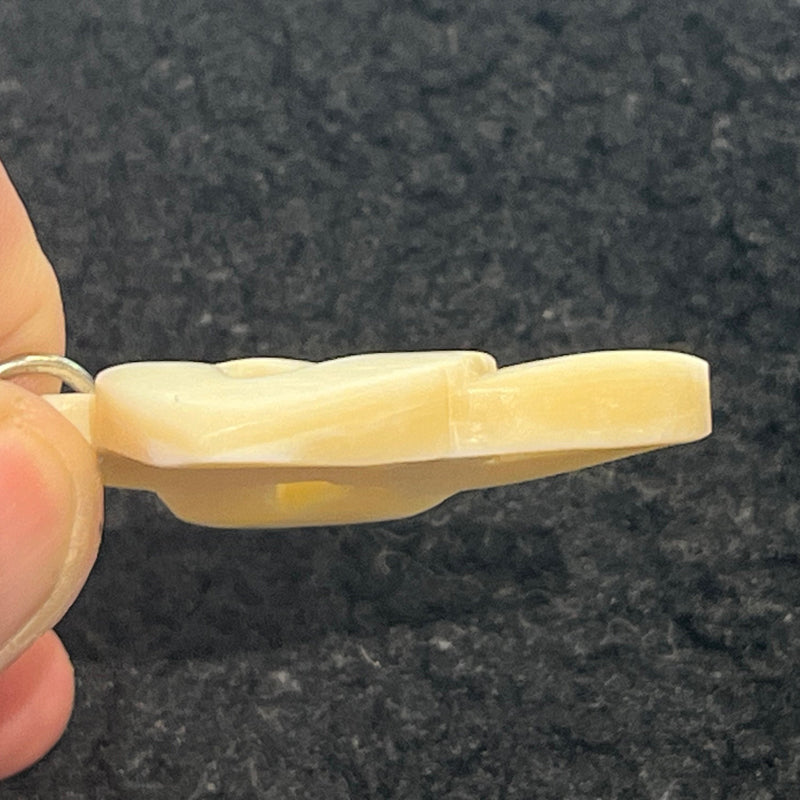 Triquetra Pendant - Bone