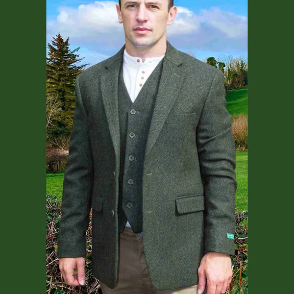 Irish Tweed Blazer Jacket