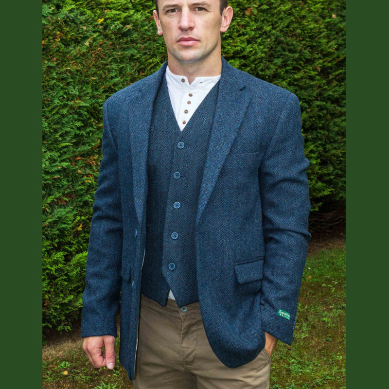 Irish Tweed Blazer Jacket