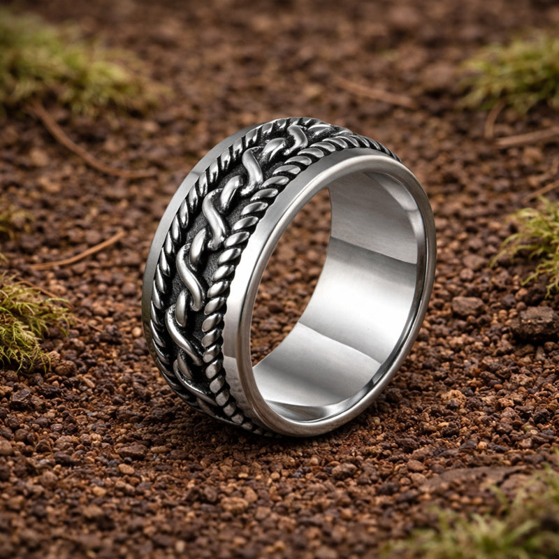 Twisted Rope Ring