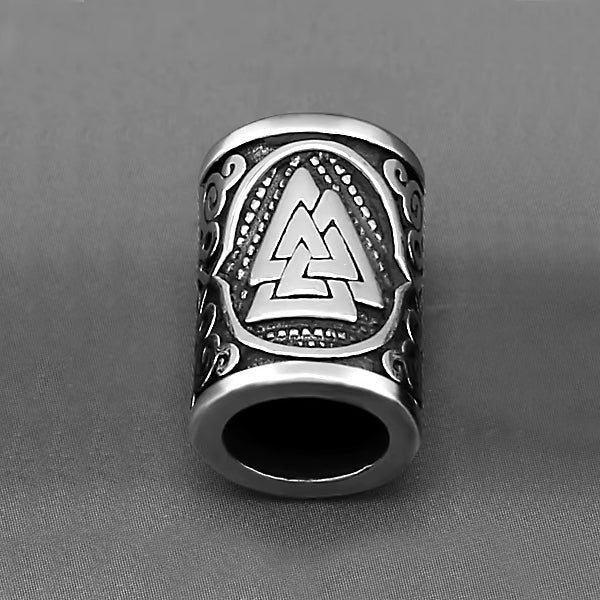 Valknut Bead - Stainless Steel