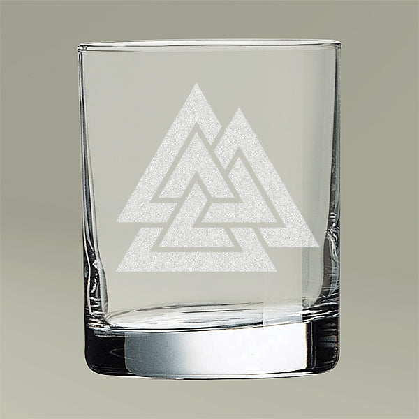Valknut - Whiskey Glass