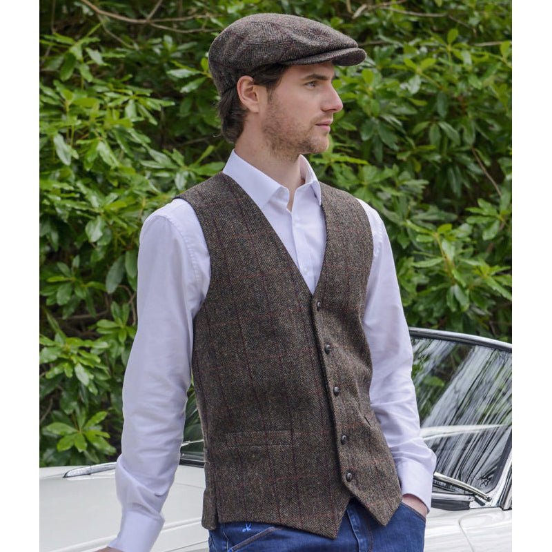 100% Wool Irish Waistcoat