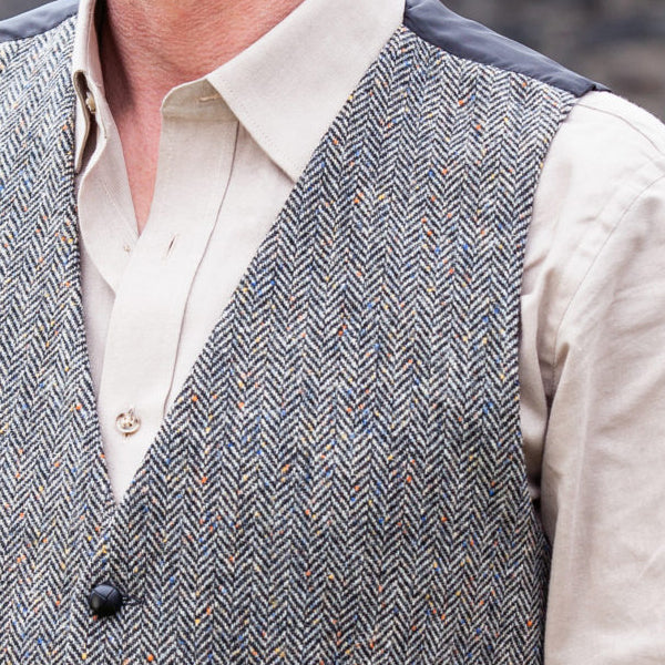 100% Wool Irish Waistcoat