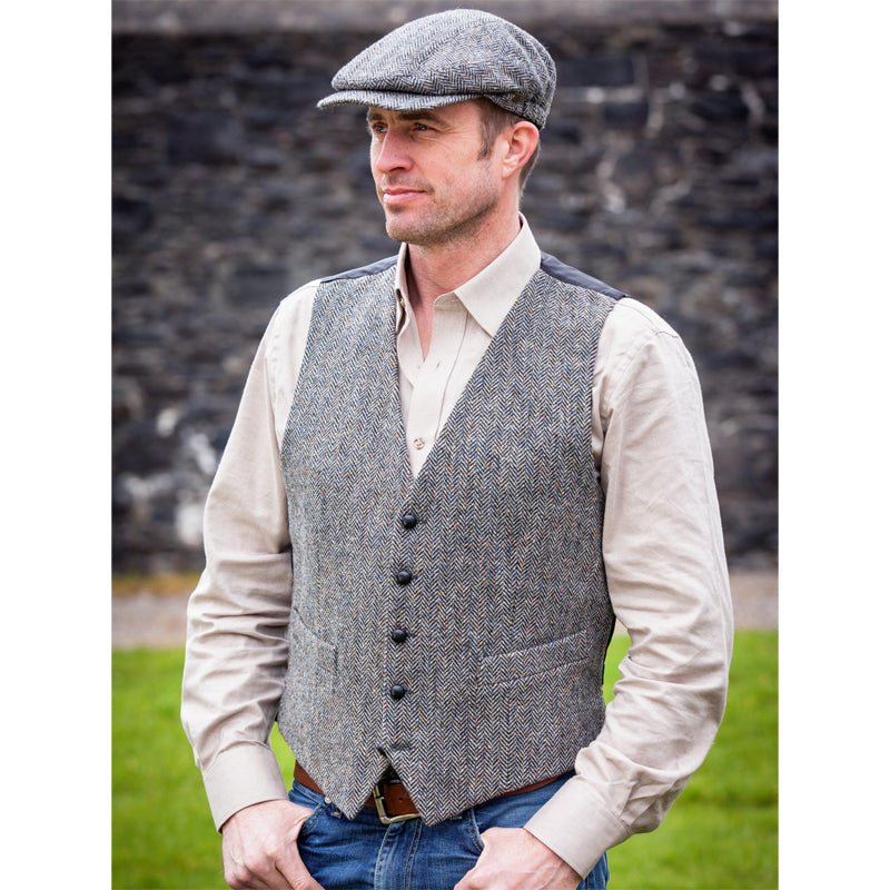100% Wool Irish Waistcoat