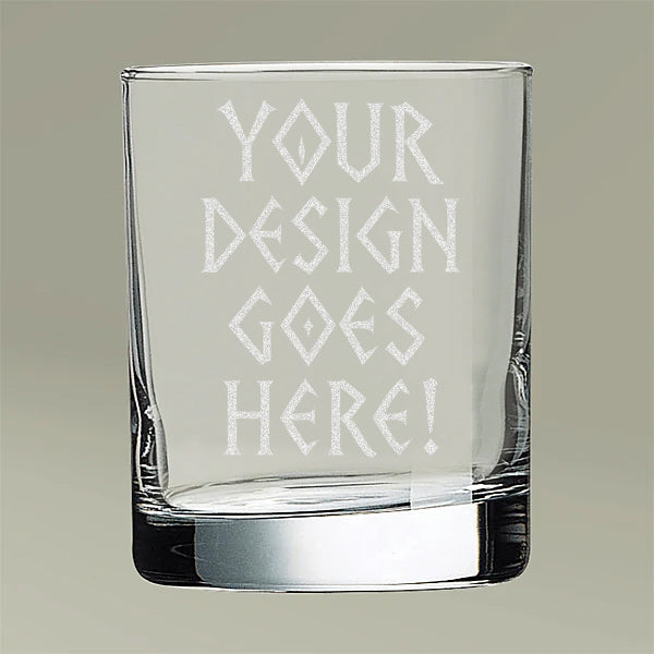 Design Your Own - Custom Whiskey Glass