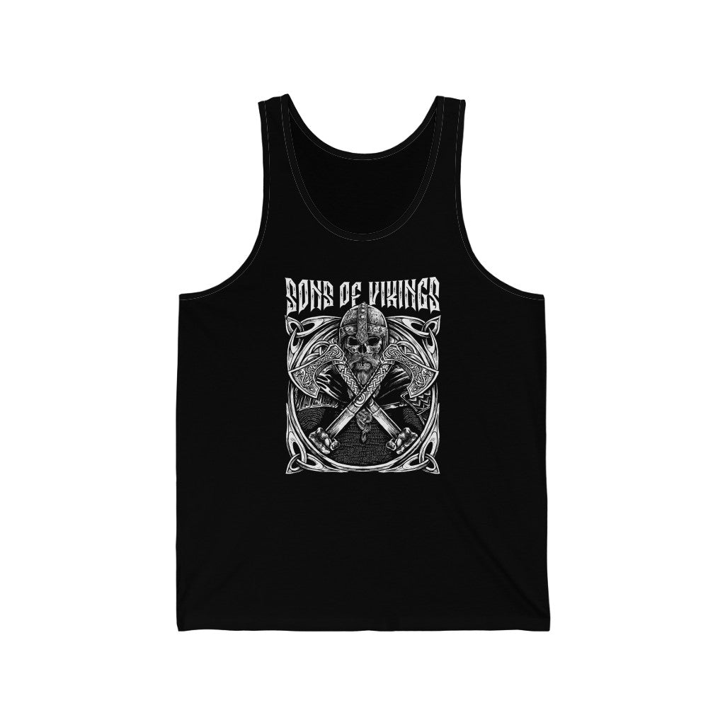 Skull and Axes Tank Top