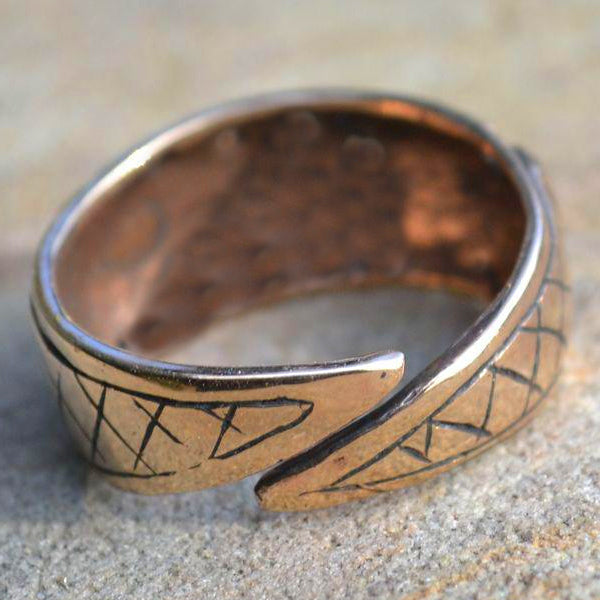 Norwegian Viking Ring - Bronze