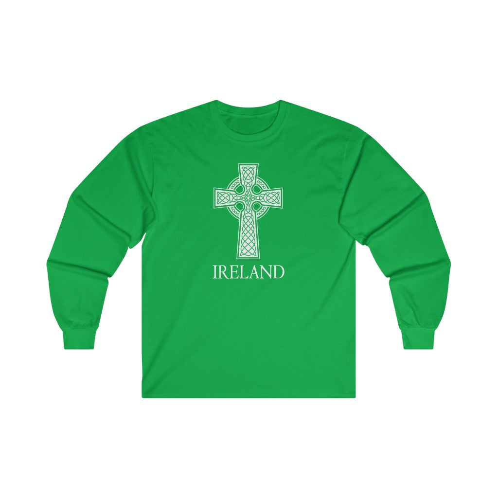 Ireland Celtic Cross - Long Sleeve Shirt