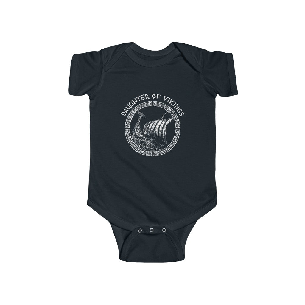 Baby Bodysuit - Daughter of Vikings | Infant Girl's Viking Shirt – Sons ...