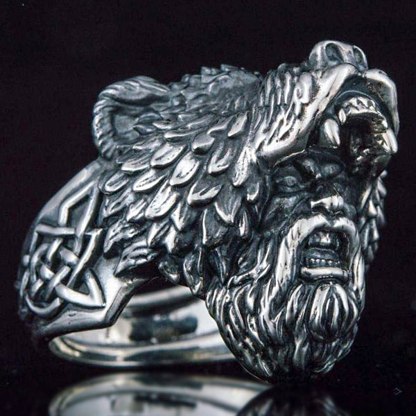 43 gram Berserker Ring - Sterling Silver