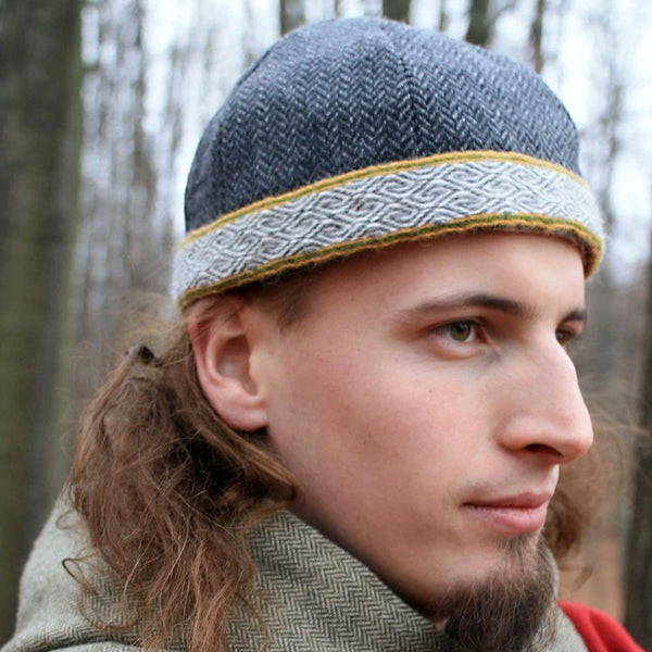 Grey Viking Cap - Wool