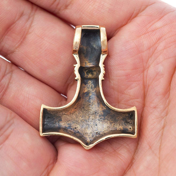 Hollow Back Mjolnir - Bronze