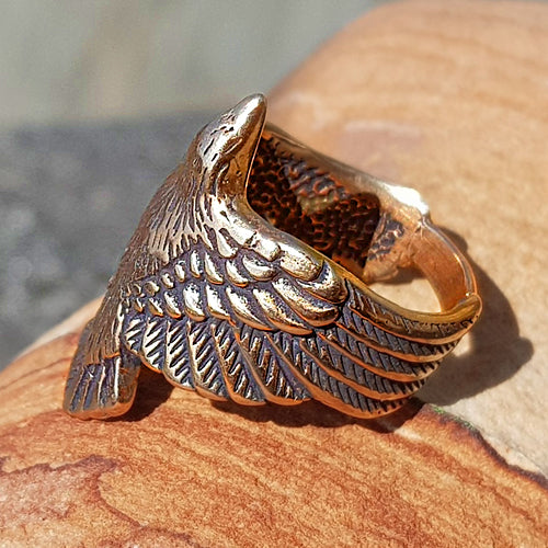 Raven Ring - Bronze