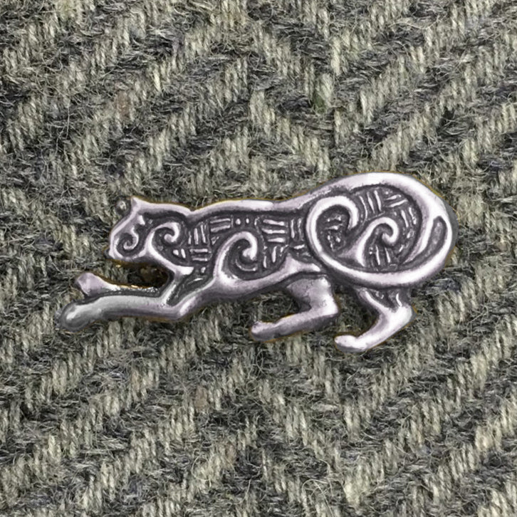 Cat Pin - Silver or Bronze