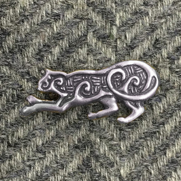 Cat Pin - Silver