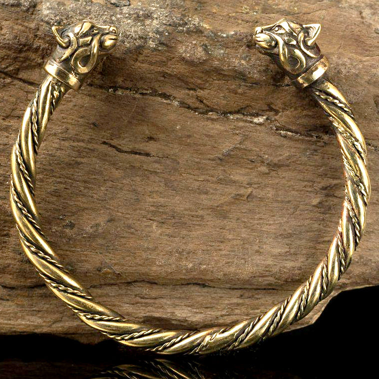 Viking Bracelet - Brass