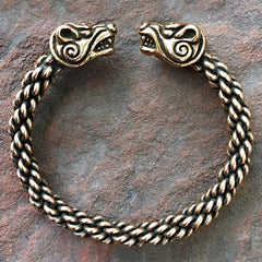 Berserker Bear Bracelet - Bronze | Viking Arm Ring – Sons of Vikings