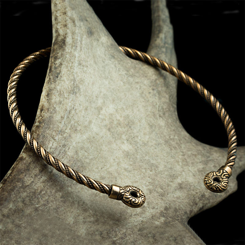 Twisted Silver Celtic Gallia BraceletTorcTorque  CeltVikingMedieval Jewelry  eBay