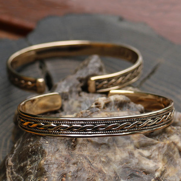 Celtic Weave Bracelet - Bronze