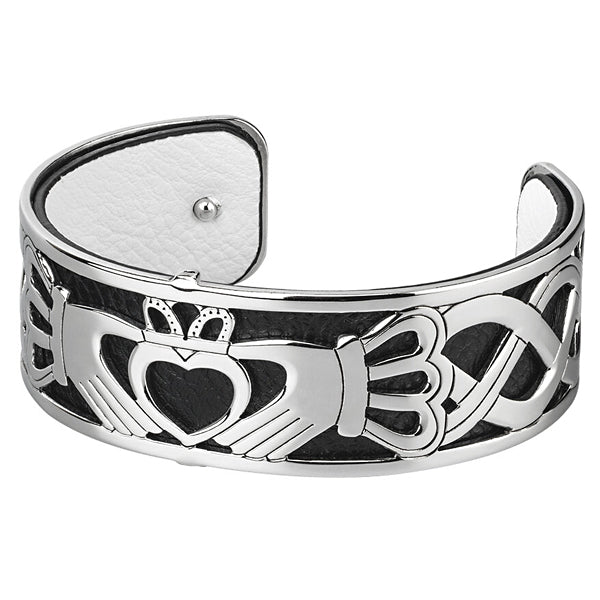 Claddagh Cuff Bangle