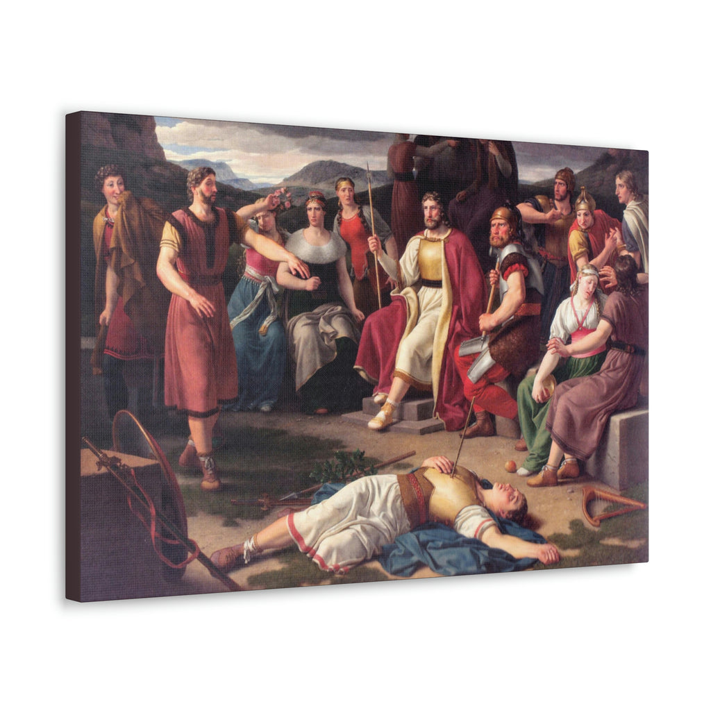 The Death of Baldur - Canvas Print
