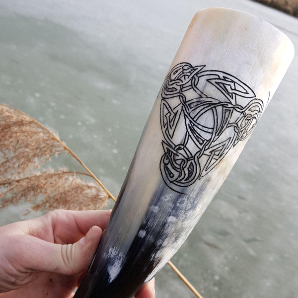 Drinking Horn - Triquetra