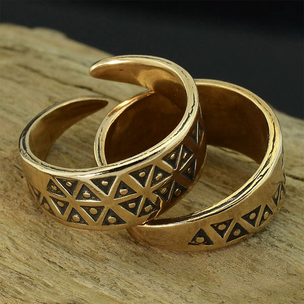 Gotland Viking Ring - Bronze